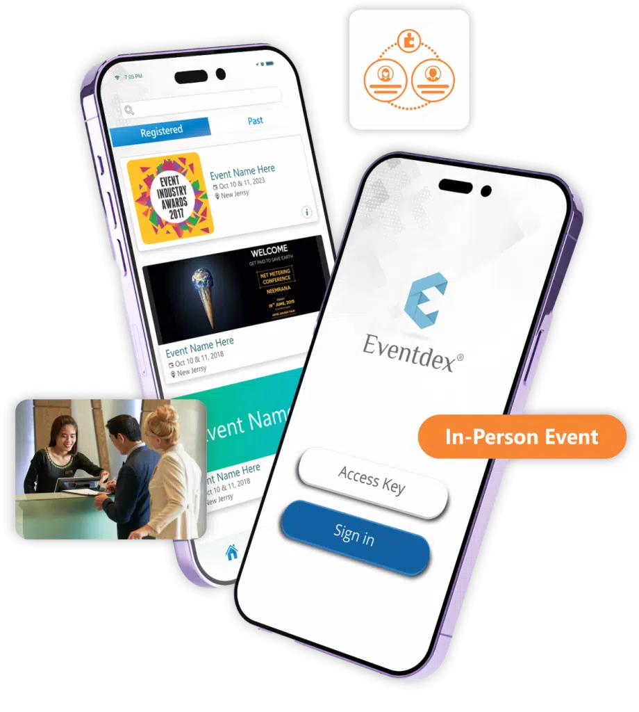 Virtual and hybrid event platform